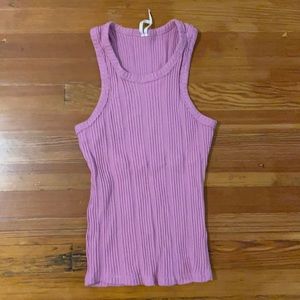 Anthropologie tank, pink, XS